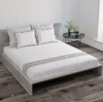 Ivory Elegance Double Bedsheet